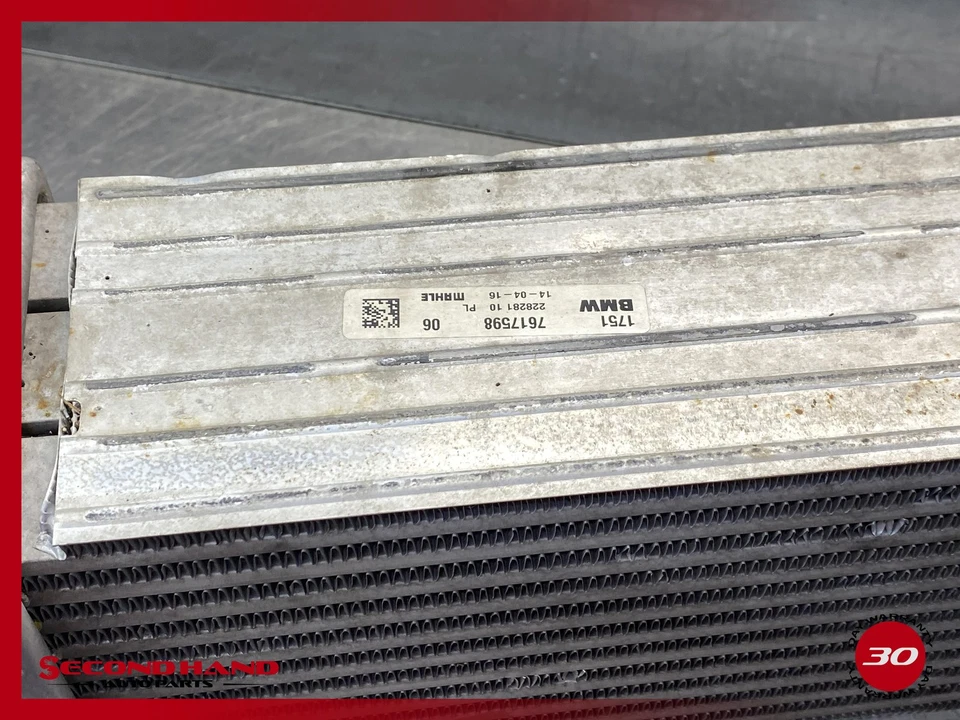 2014-2018 MINI COOPER F55 F56 S INTERCOOLER RADIATOR 1751 7617598 OEM - Image 3 of 4