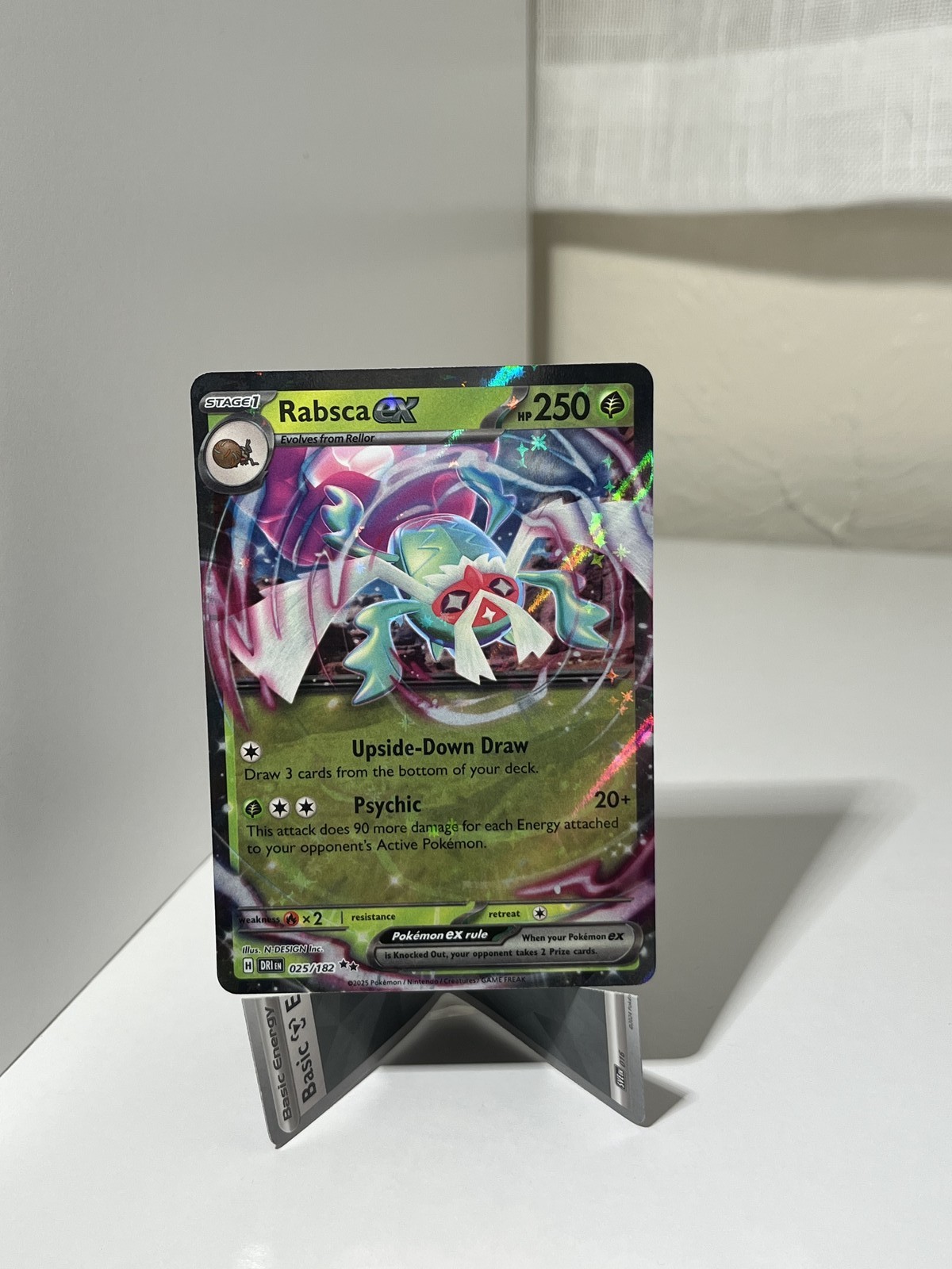 Rabsca ex Double Rare SV10: Destined Rivals 025/182 NM