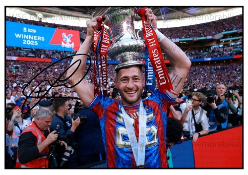 11238. Joel Ward Signed Pictures (A4 Prints) Crystal Palace Portsmouth