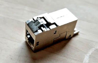 11x BTR E-DAT Kupplung Modul / Keystone Modul | Cat. 6 | Metz Connect