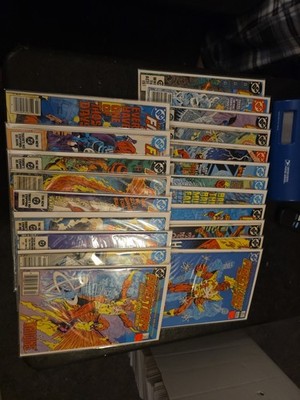 The Fury Of Firstorm The Nuclear Man Comic Lot: 2-22