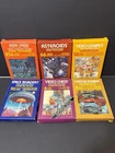 6 Atari 2600 Empty Game Boxes Only Space Invaders Asteroids Canyon Bomber Vtg