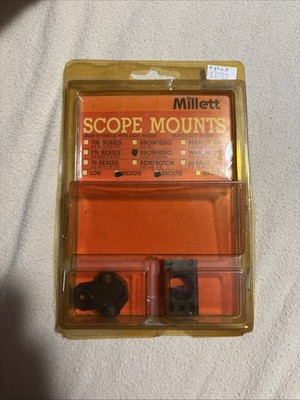Millet Scope Mounts Fits  A Brown Bolt