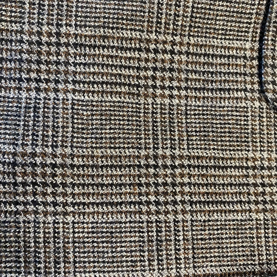 Blazer de lana de cordero mezcla de cachemir abrigo deportivo chaqueta para hombre 42R por Alan Riverer Foto 3 de 4