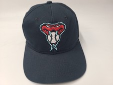 Youth Arizona Diamondbacks Adjustable Hat Cap Casual Boy Girl MLB Baseball Black