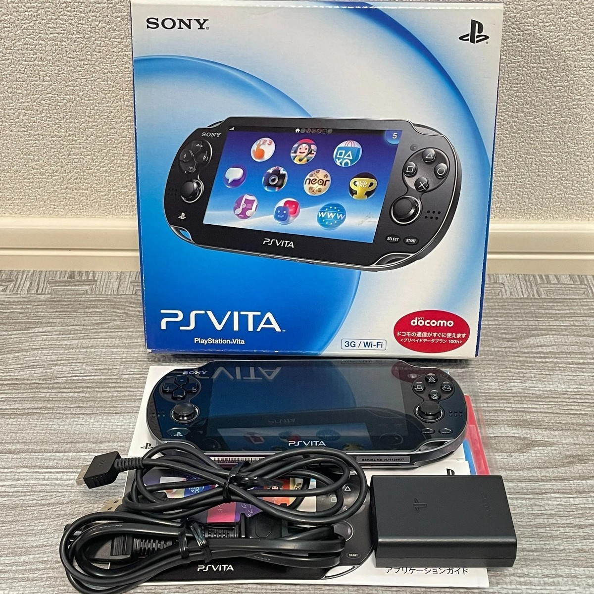 SONY PS Vita PCH-1100 OLED 3G Wi-Fi Region Free Japan – Fat