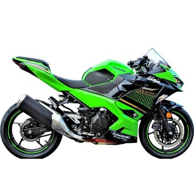 TechSpec Gripster Tank Grip Pads - Kawasaki Ninja 400/ 500 - SnakeSkin