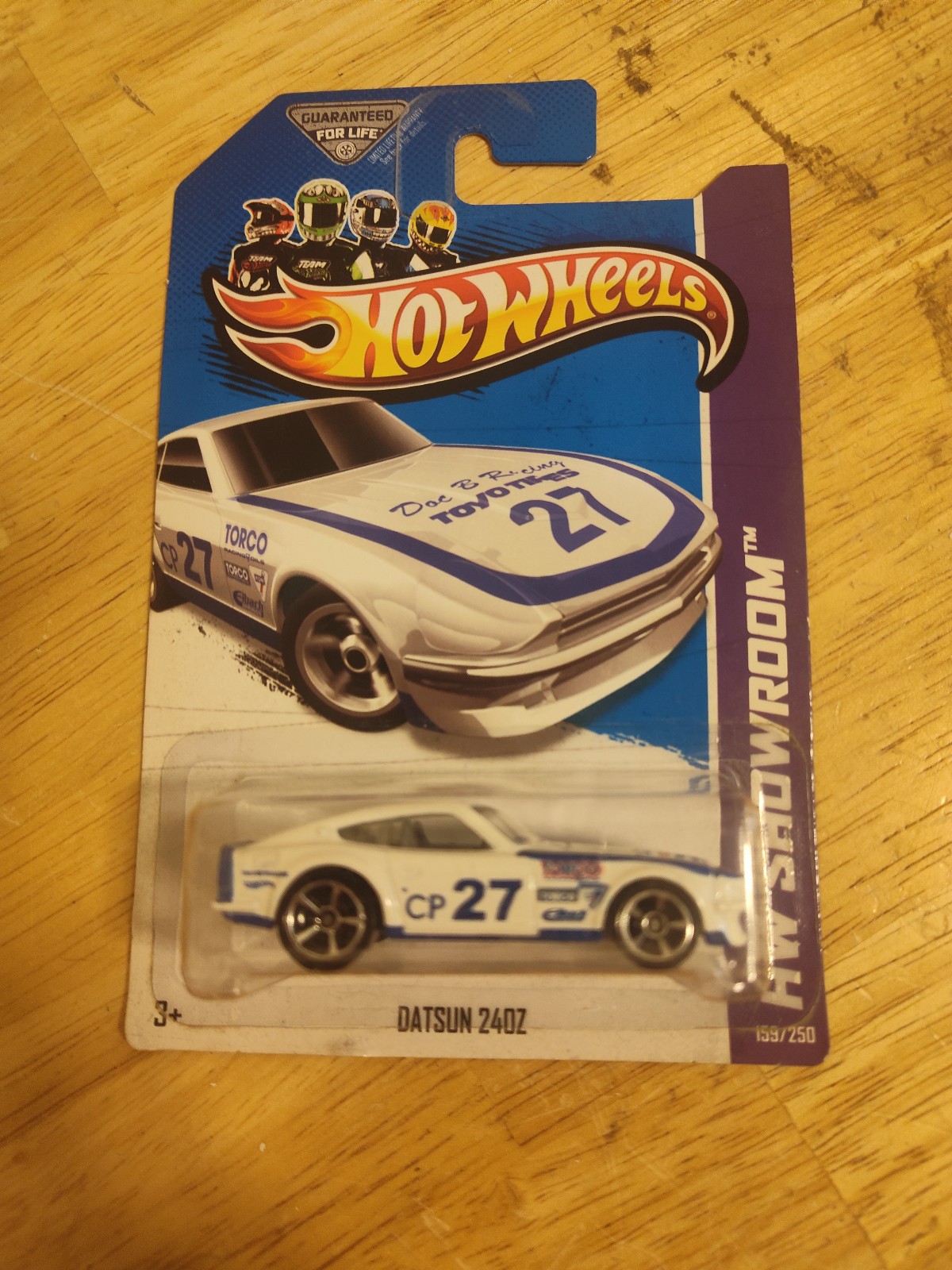 Hot Wheels Datsun 240Z White New 2013 #159 HW Showroom X1787 Retro