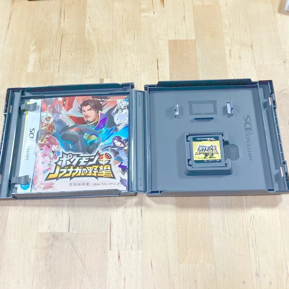 Nintendo DS Pokémon Conquest Koei Tecmo Simulation Games 2012 Japan working - Image 4 of 4