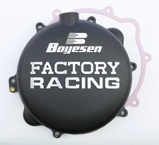 Boyesen Factory Clutch Cover - Black Motorcycle ATV/UTV Dirt Bike CC-42B 277658