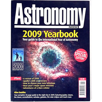 Astronomy Now Yearbook 2009 (Magazine Special Ed., 2008 Pole Star Publications)