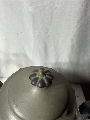 Matching Set Antique Victorian James Dixon & Son Pewter 1833