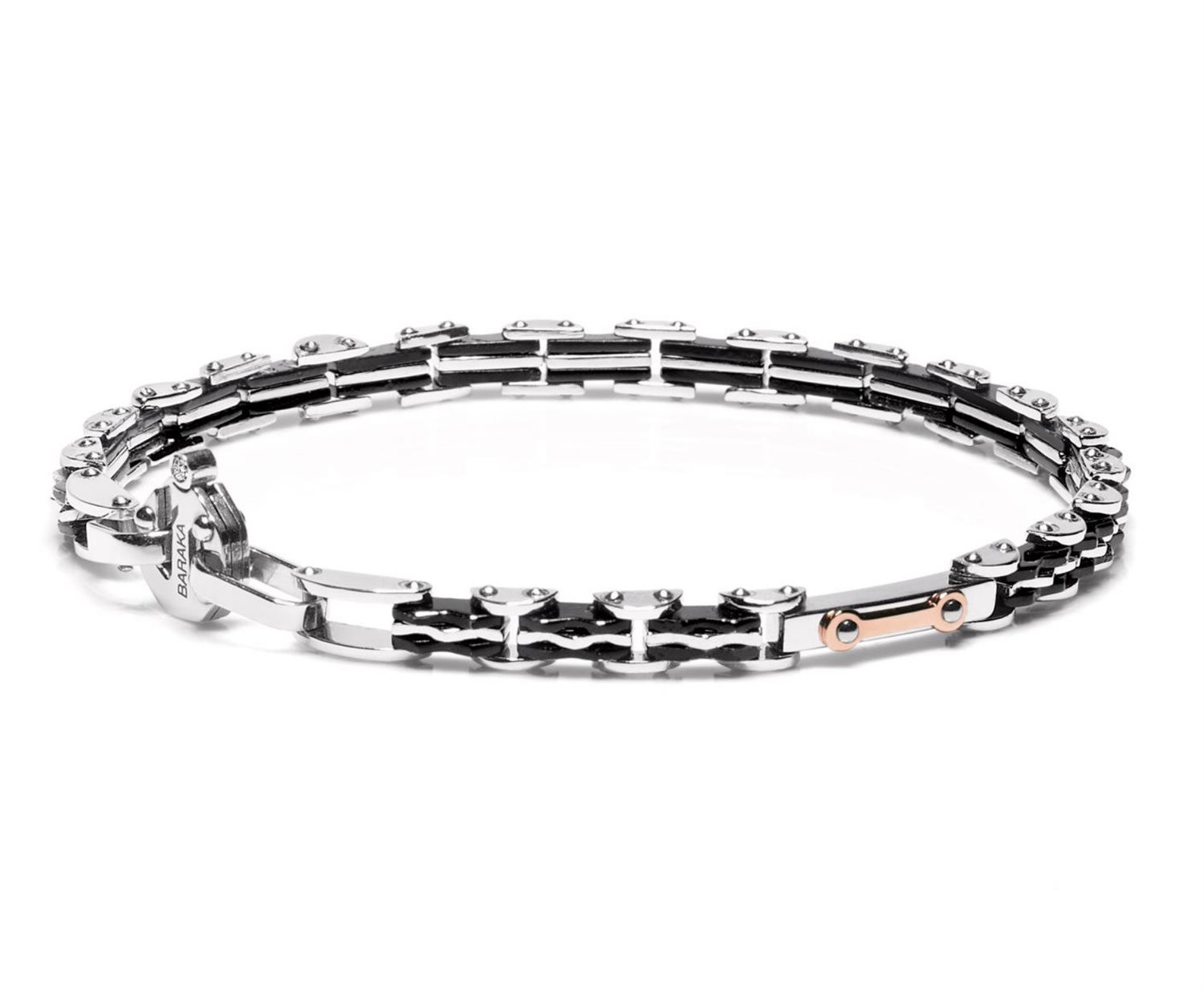 Браслет BARAKA Mens BR251241ROAD200002 Discovery Collection из розового золота с бриллиантами