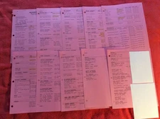 MELROSE PLACE 1992 - 1993 SEASON PRODUCTION STAFF & CREW LIST RICHARD LANG