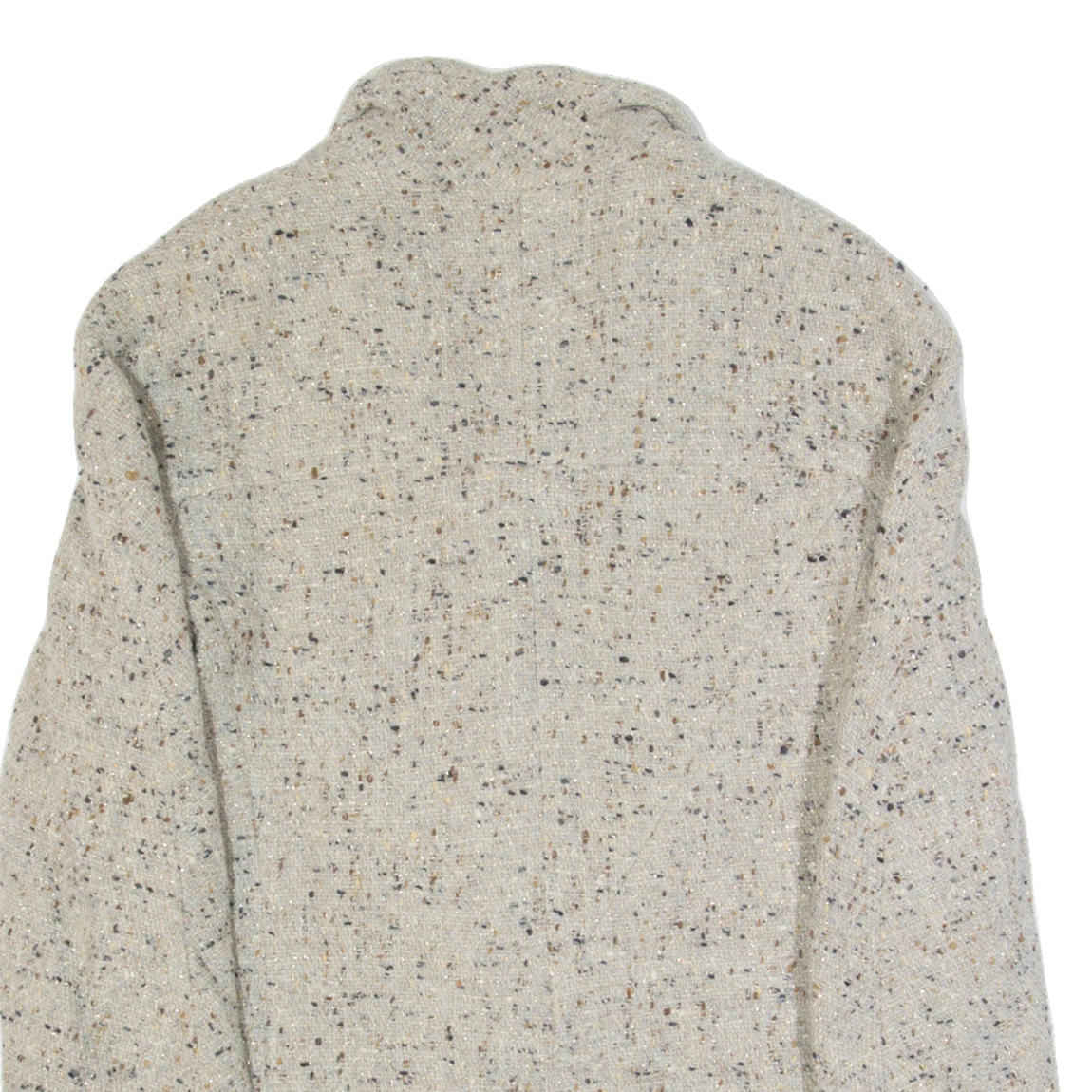 Giacca blazer donna CHANEL grigio lana L