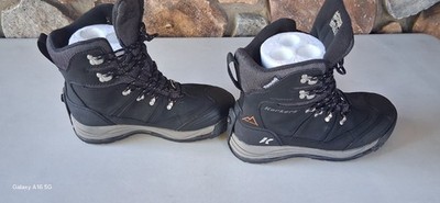 Korkers Snowjack BK(OB7520BK) Omnitrax InsulatedWaterproof Mid Boots Men's Sz 9
