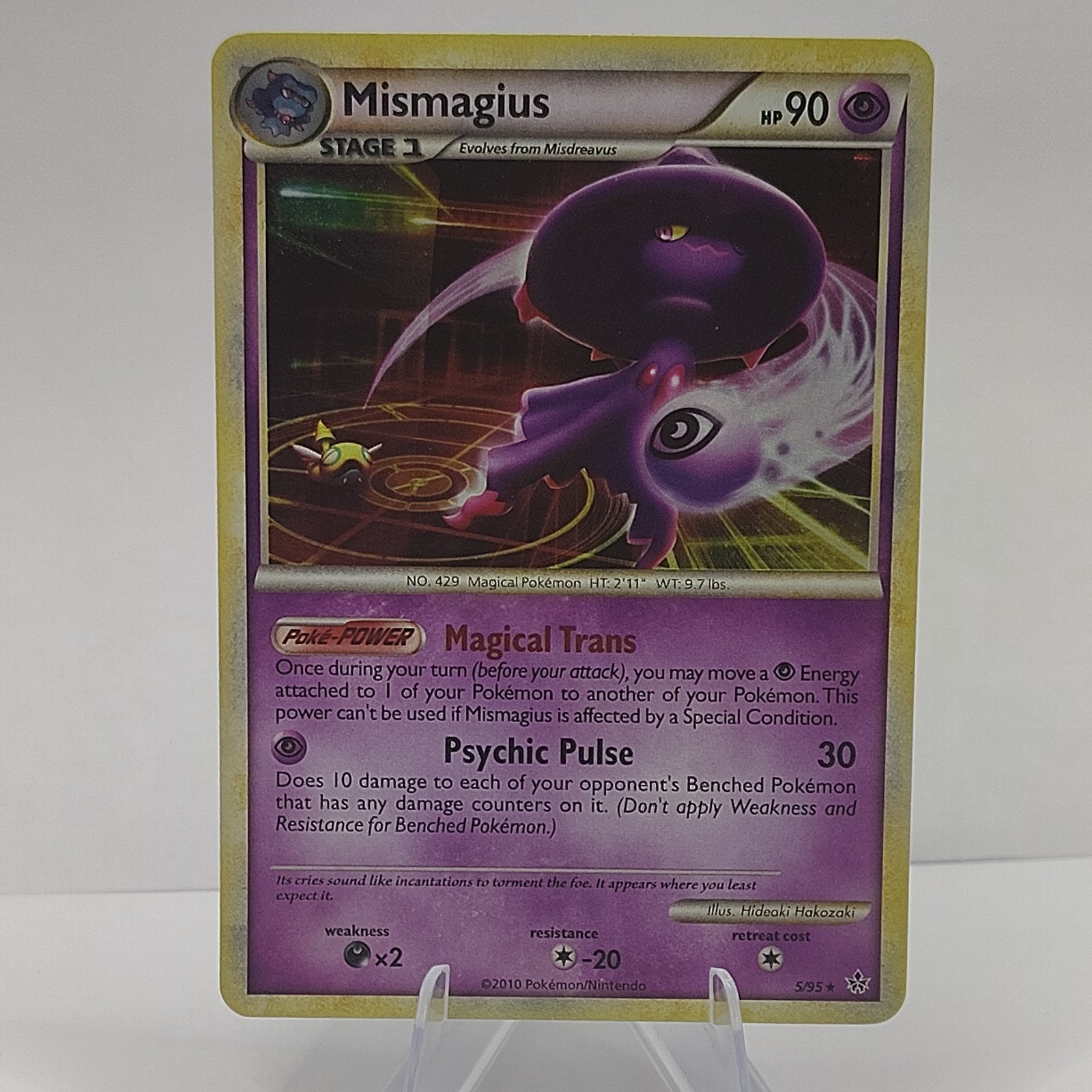 Pokemon Mismagius Unleashed 5/95 NM Holo Rare TCG