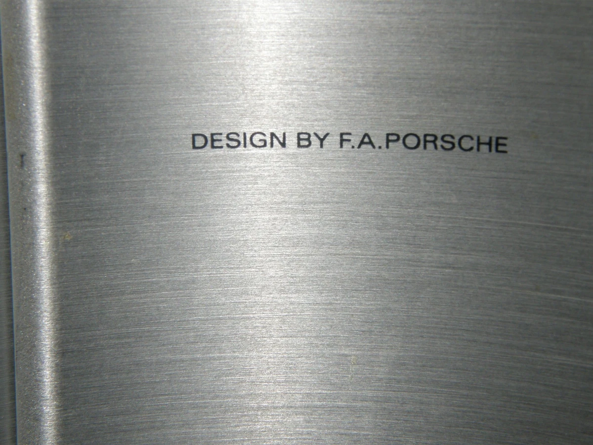 Cafetera Siemens Porsche Design - TC91100/04 FD8501 - Tipo KA7