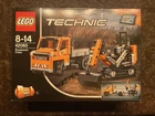 NEW VTG LEGO Technic 42060 Roadwork Crew Truck & Excavator Set Sealed RETIRED