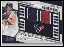 2023 Panini Absolute #TOTT-DS Dalton Schultz Tools of the Trade Double #/349