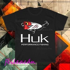Brand New HUK Performance Fishing Logo American T-Shirt Funny Size S to 5XL