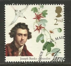 GB 2018 QE2 2nd Capt Cook Joseph Banks Ex Fdc SG 4118 ( F566 )