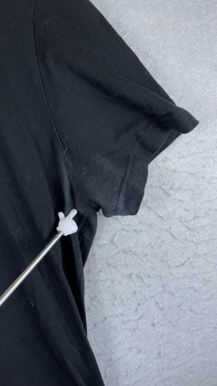 Lacoste Shirt Mens XL Black Regular Fit Big Croc Logo Graphic Tee Crewneck thumbnail 7