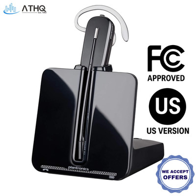 Poly Plantronics CS540 Wireless Convertible Headset DECT HD Noise Cancelling Mic