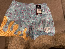 baseball lifestyle shorts 101 Ice cream blue cotton candy Men’s   sz Small