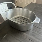Wagner Ware Magnalite Roasterette 4263 Oval Aluminum Roaster Pan Sidney O No Lid