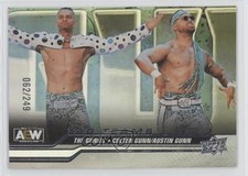 2024 AEW All Elite Wrestling Steel Cage The Gunns Colten Gunn Austin Patch 0gl1