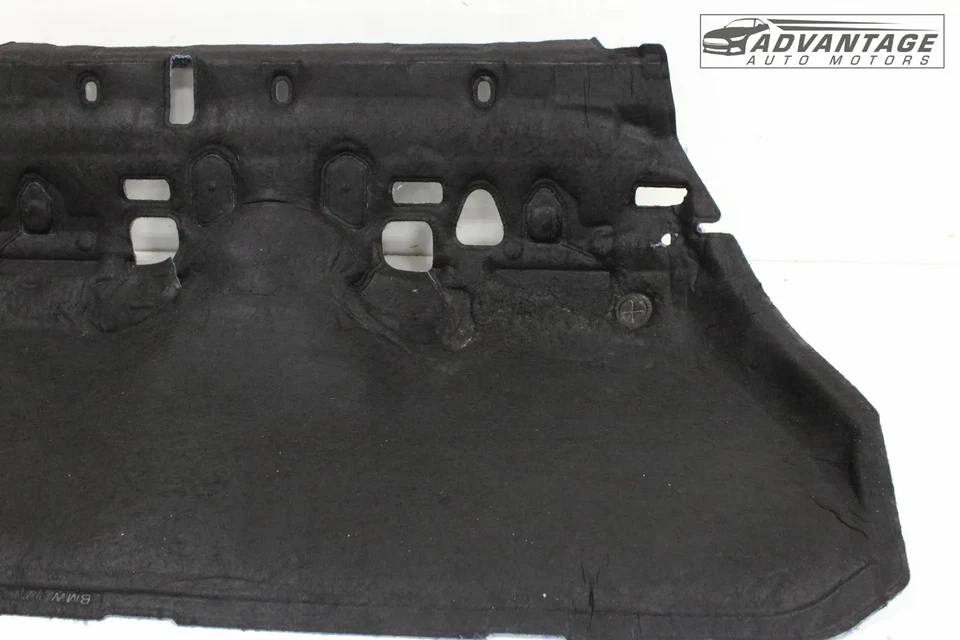 2013-2016 BMW 328I XDRIVE F30 REAR FLOOR CARPET LINER INSULATOR COVER OEM - Image 3 of 4