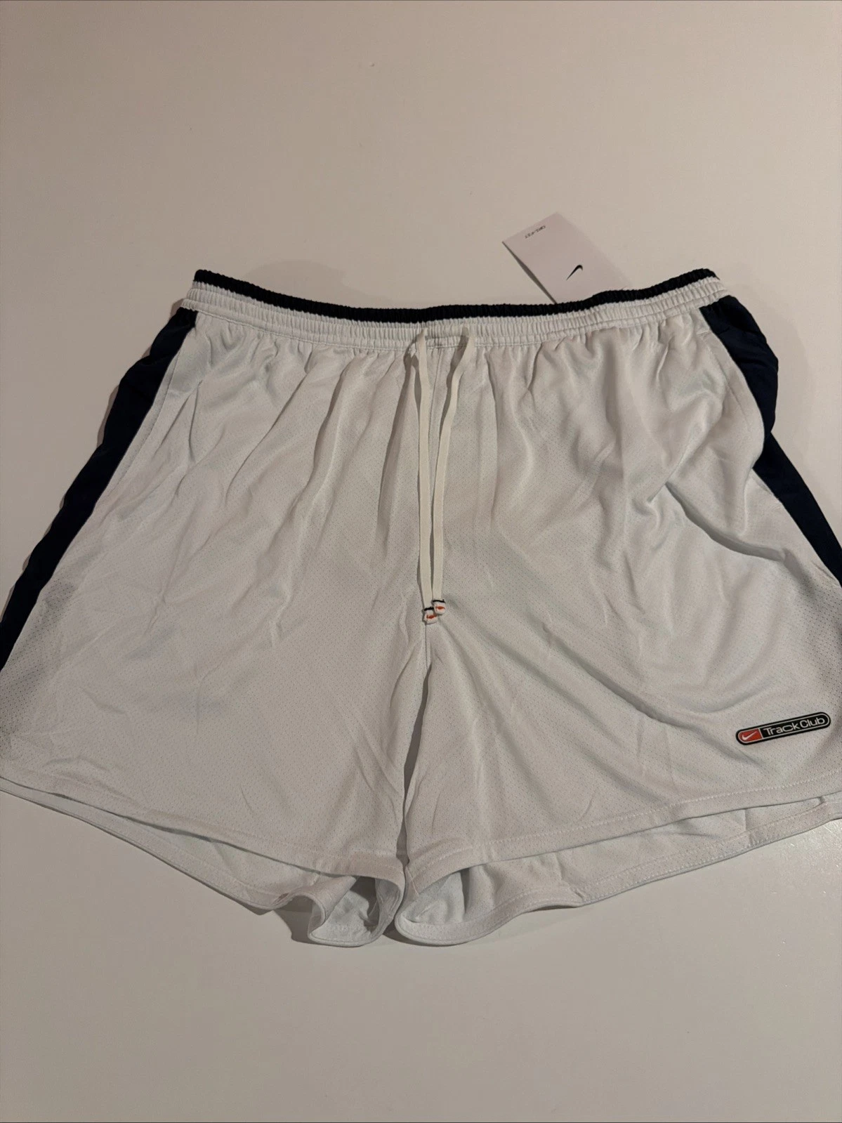 Nike Track Club Men's Dri-FIT Brief-Lined Running Shorts Sz XL FZ7397 NWT White