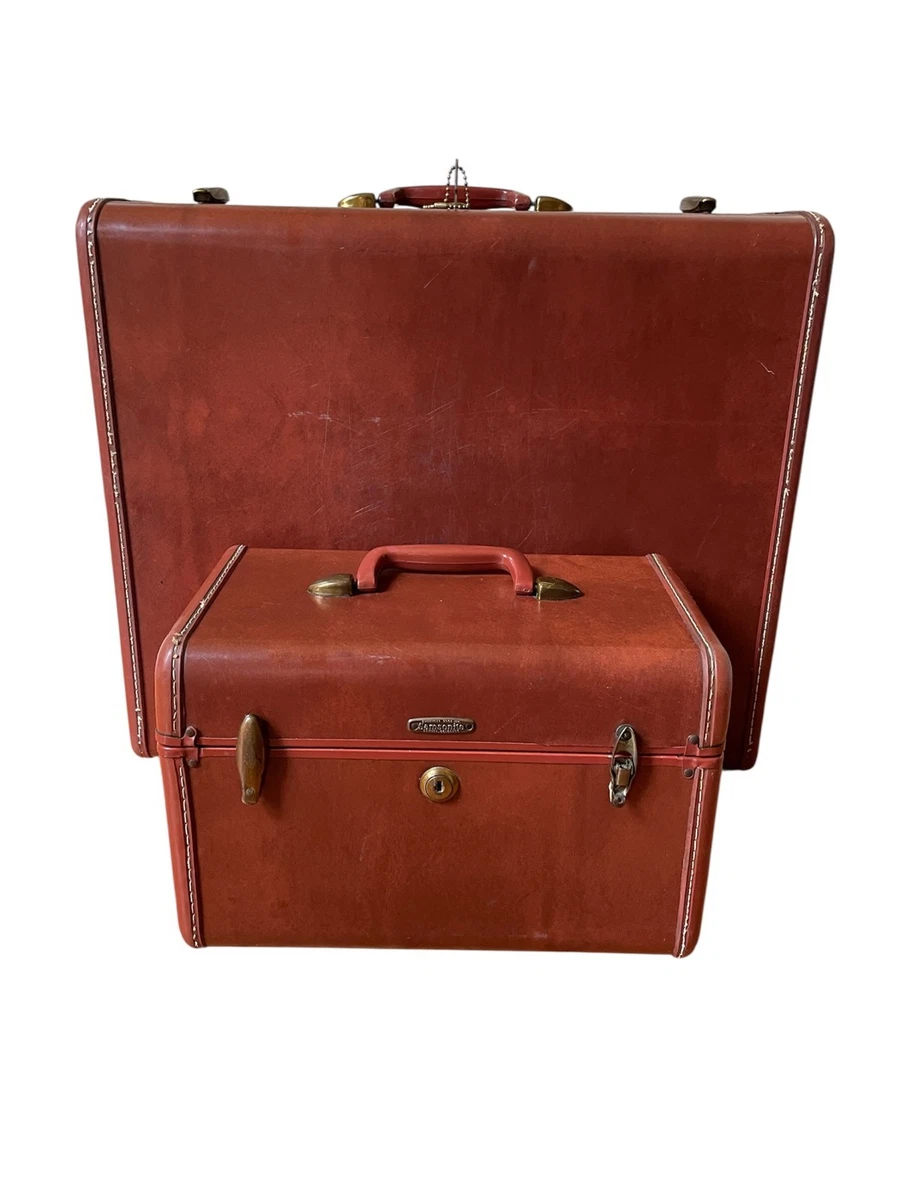 Valise Samsonite Vintage 2 à 4 Roulettes – Capacité 60L+ – Bleue