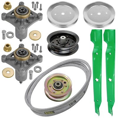 #ad 42quot; Deck Spindle Blade Belt Pulley Rebuild Kit for Husqvarna YTA18542 YTA19K42 $114.00