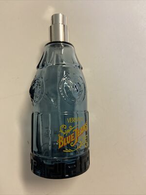 Versace Blue Jeans Mens Colgne spray bottle empty 75 ml fl oz