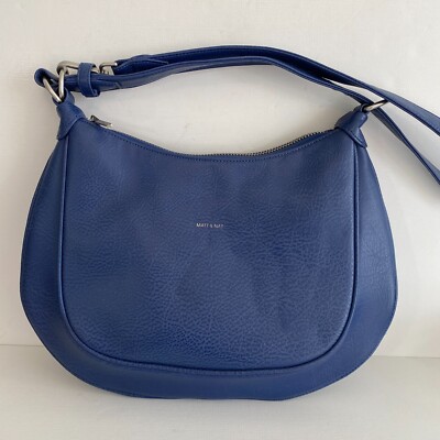 Leather Bags Mat And Nat Crossbody Bag Matt Nat Blue Hobo Shoulder
