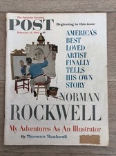 FEBRUARY 13, 1960 SATURDAY EVENING POST COMPLETE MAGAZINE NORMAN ROCKWELL FEBRUARY 13, 1960 SATURDAY EVENING POST COMPLETE MAGAZINE NORMAN ROCKWELL