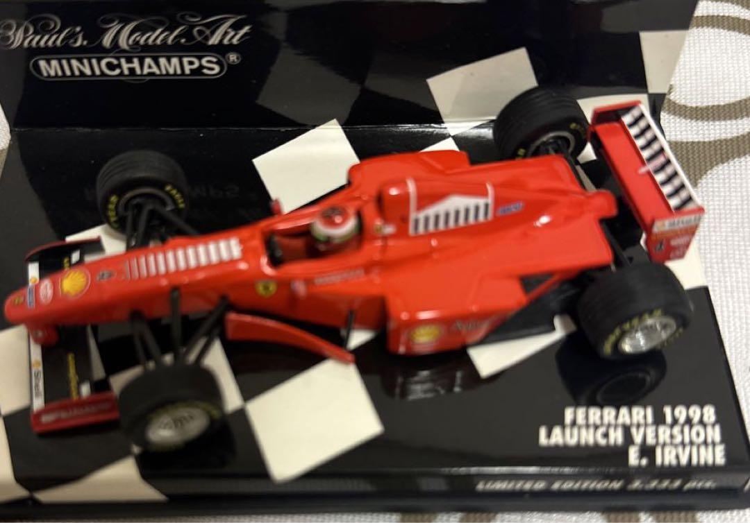 F1 Ferrari 1996 Launch Version E. Irvine 1/43 (Neu (gemäss Beschreibung