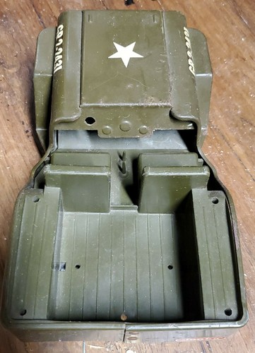 Vintage 1960's Tonka Toys Pressed Steel Military Army Jeep Truck Model GR2-2431 - Picture 6 of 8