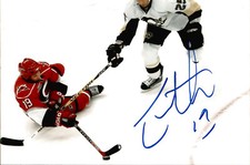 Trevor Letowski Signed Autographed 4x6 Photo Carolina Hurricanes #2