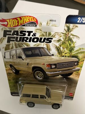 Hot Wheels Premium Toyota Landcruiser FJ 60 # 2/5 Free Ship Collect !!! Cheap