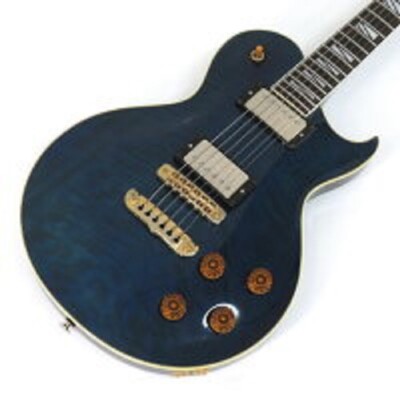 Aria Pro II Electric Guitar PE-850 See-Through Blue Used From