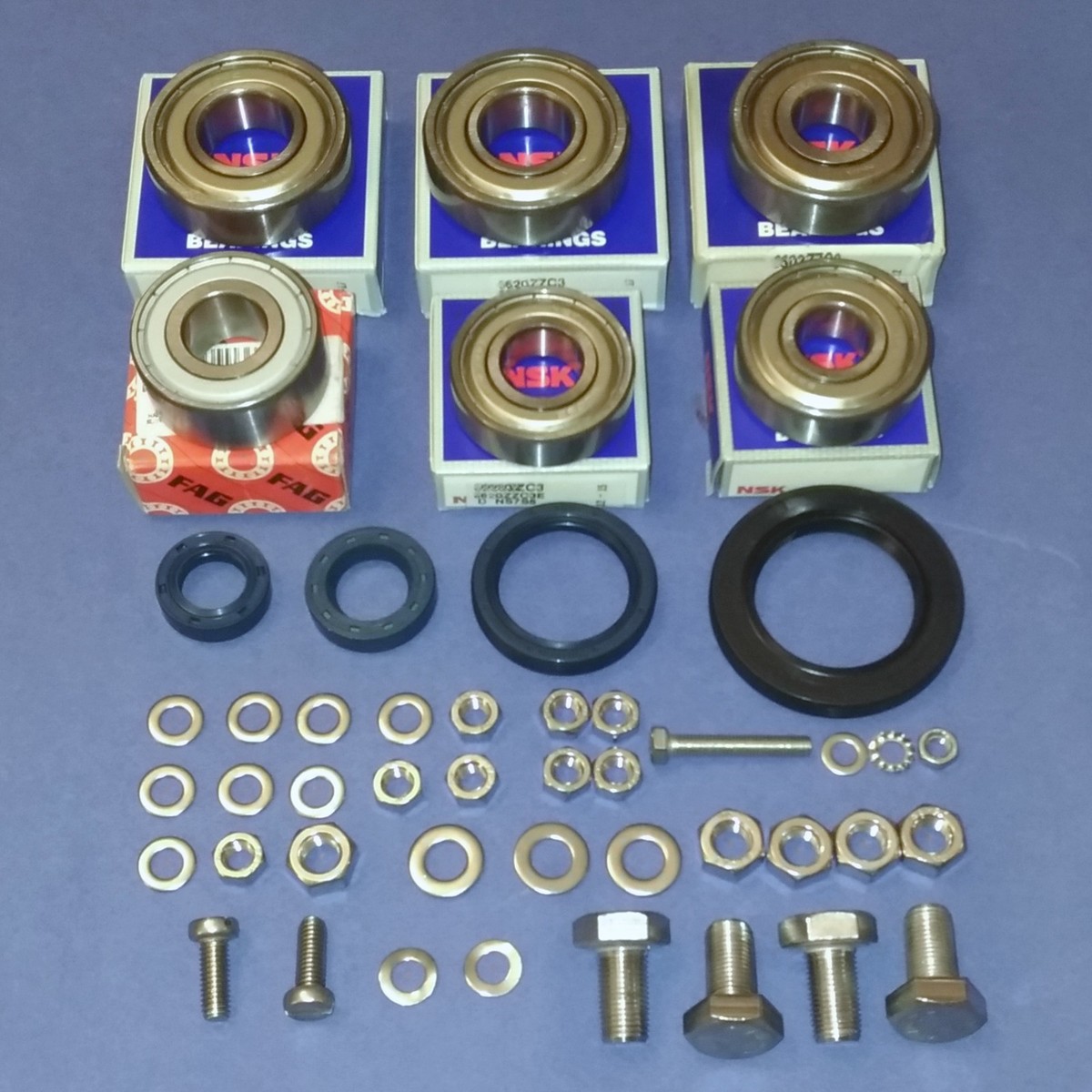 BMW R27 Gearbox Bearing + Seal + Stainless Steel Bolt Set | eBay