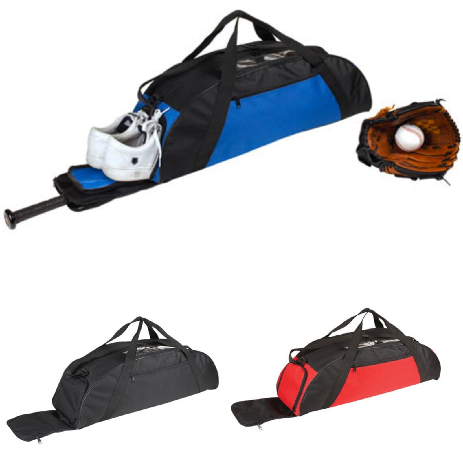 Baseball Golf Sports Duffle Duffel Bag Bat Shoes Storage Travel Luggage Gym 37"
