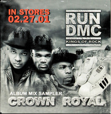 Run DMC Crown Royal Album Sampler Promo CD 2001 Mint