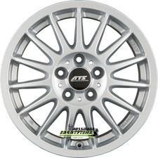 ATS Streetrallye polar-silber 6x15 ET38 - LK5/100 ML57.1 Felge Alu