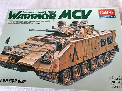 Academy 1/35 scale Warrior MCV. Kit #1365