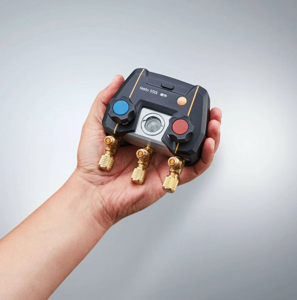 Colector digital controlado por aplicación Testo 0564 2550 01 - 550i solamente Foto 2 de 4