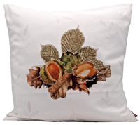 Kissenbezug KissenhüLle 50 X 50 Cm Kastanie Chestnut Hossner Heimtex